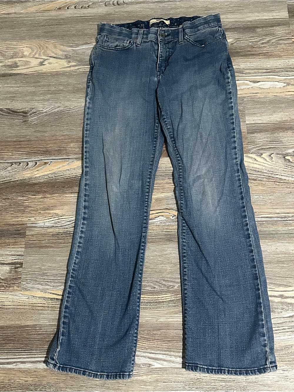 Levi's Women's Medium Blue Bootcut Denim Jeans